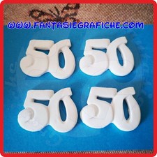 30 Gessetti Profumati numero 50 Bomboniera Segnaposto