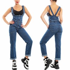 Salopette jeans donna overall