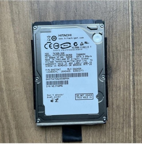 Hitachi 320 hdd - hitachi,