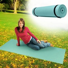 Tappetino per Palestra Fitness Esercizi a Terra Tappeto da Campeggio 180x50 cm