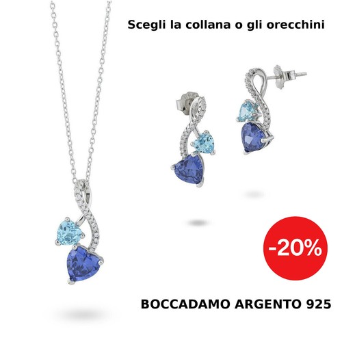 Orecchini collana boccadamo - collana,