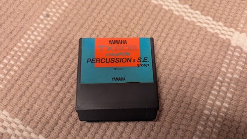 Yamaha tx802 voicerom trc - tx802, trc-03
