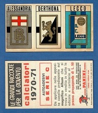 SCUDETTO CALCIATORI PANINI