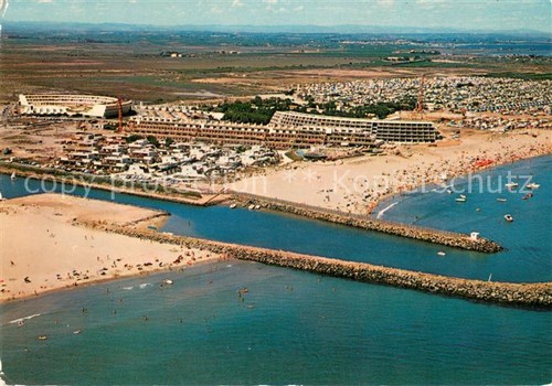Cap agde port ambone vue - port,