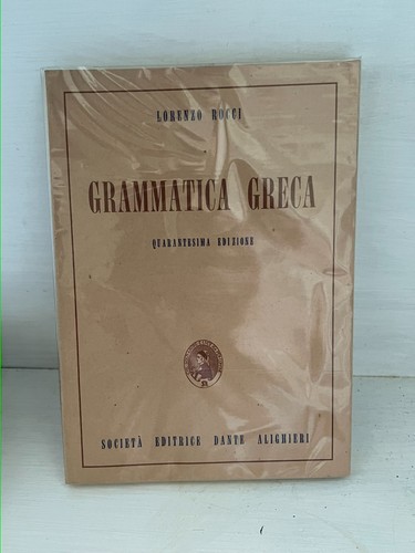 Lorenzo bocci grammatica greca - grammatica,