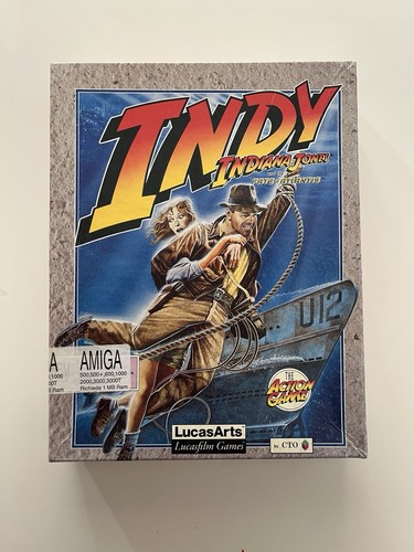 Commodore amiga indiana jones - commodore,