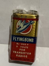 VINTAGE  BATTERY FLYING BOMB 9