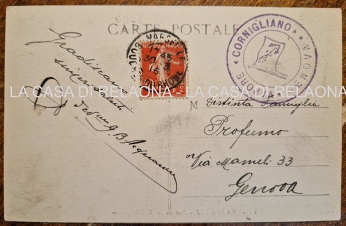 Cartolina storia postale regia - postale,