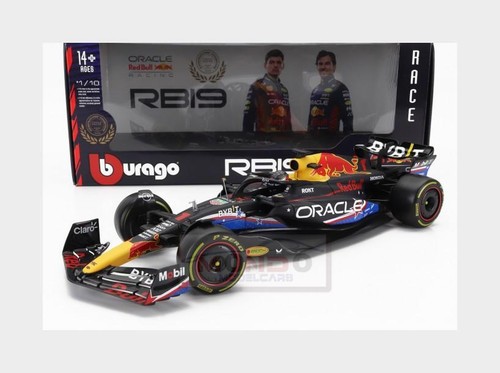 Burago red bull f1 rb19 - red,