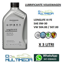 3 LITRI OLIO MOTORE ORIGINALE