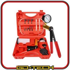 KIT SPURGO FRENI FRIZIONE AUTO MOTO SCOOTER POMPA VUOTO MANUALE con SERBATOIO