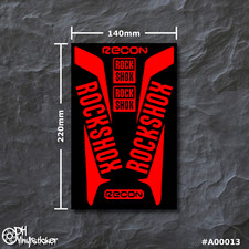 Rockshox Recon Set di Adesivi