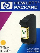 501.4Y - H.P. - CARTUCCIA INKJET ORIGINALE 51640Y - Yellow
