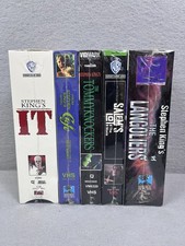 Stephen King VHS Lot 5 Sealed