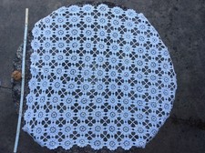 Tapete de ganchillo. Camilla