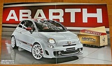 2008 ABARTH 500 SS 160 CV + CASSETTA TRASFORMAZIONE BROCHURE in LINGUA TEDESCA