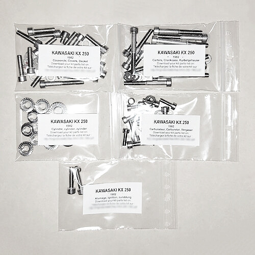 Kawasaki 250 1982 kit - kawasaki, viti