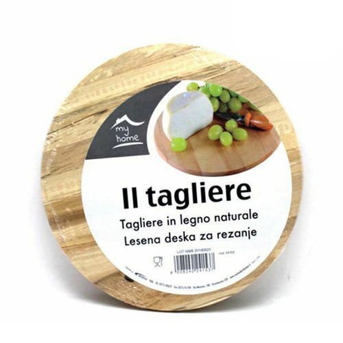 Tagliere tondo legno - tondo, in