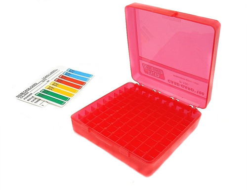 Scatola mtm plastica rossa - scatola,