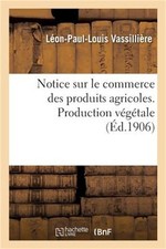 Notice Sur Le Commerce Des