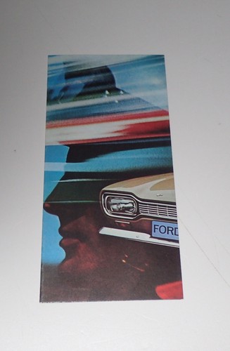 Ford escort brochure depliant - ford,
