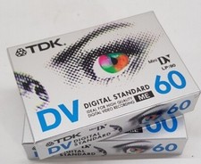 TDK Mini DV DV60 - 2 piezas