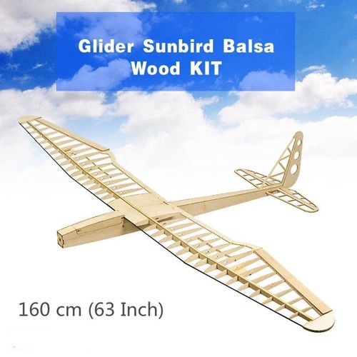 Sunbird glider balsa wood kit - glider,