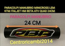 PARACOLPI MANUBRIO MINICROSS LEM KTM ITALJET HM BETA ATV QUAD 24CM 