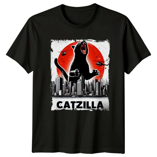 Maglietta catzilla - maglietta,