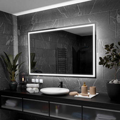 Specchio del bagno led - led, atlanta