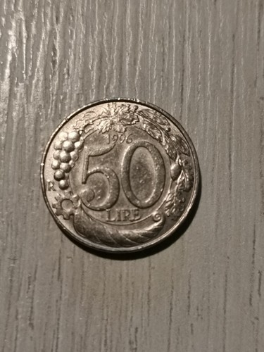 Moneta lire del - 50,