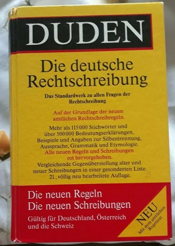 Duden ausgabe deutsche - 21.ausgabe,