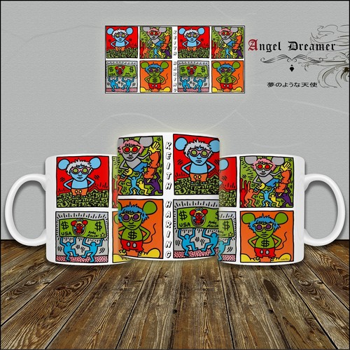 Mug tasse keith haring andy - keith,