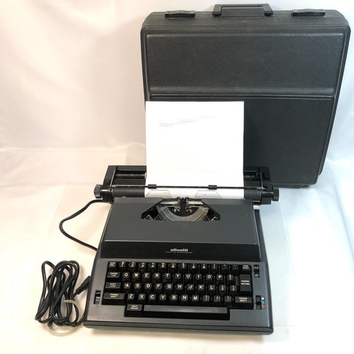 Macchina scrivere olivetti - macchina, da