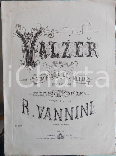 1870 vannini valzer - 1870,