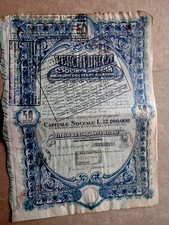 DUE TITOLI DEBITO PUBBLICO 1943 E AZIONI VENCHI UNICA 1955