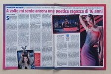 Italia Clipping Ritaglio 2023 FRANCESCA MICHIELIN a volte mi sento 2 PAGINE