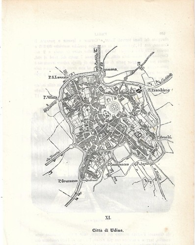 Stampa antica udine - antica,