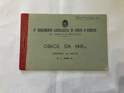 Tavole tiro obice - di,