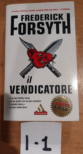 Libro romanzo vendicatore - il,
