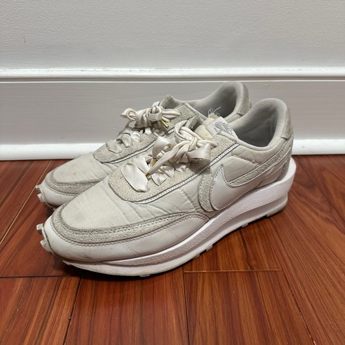 Nike waffle sacai white - ld,