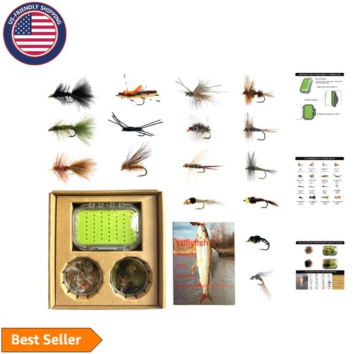 Assortimento mosche pesca - , a