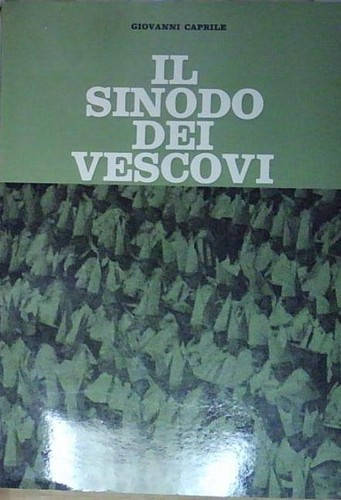 Caprile sinodo dei - il,