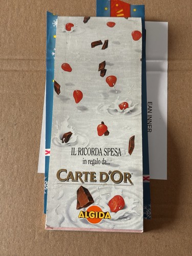 Taccuino per spesa algida - taccuino,