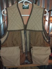 Gilet vintage anni '80 piccolo gioco caccia campo multitasche adulto taglia media di SAFTBAK