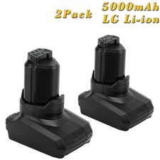 2x 12V 5000mAh Al litio