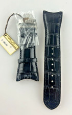 Cinturino Orologio Makuti Firenze V6006 Attacco A Vite Uomo Pelle Nero Nuovo