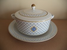 Ionia Hellas zuppiera e piatto da portata servizio tavola porcellana decorata