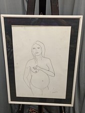 QUADRO FATTO A PENNA ARTISTA