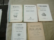 5 LIBRETTI D'OPERA